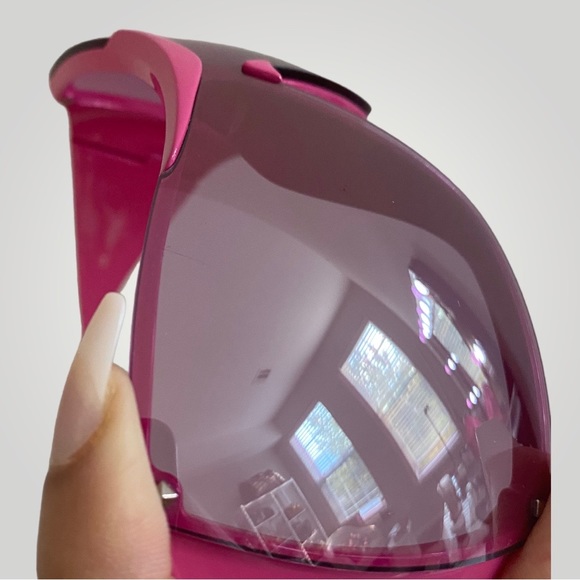 SOLD 📣 Christian Dior Y2K Hot Pink Overshine Sunglasses - Picture 9 of 10